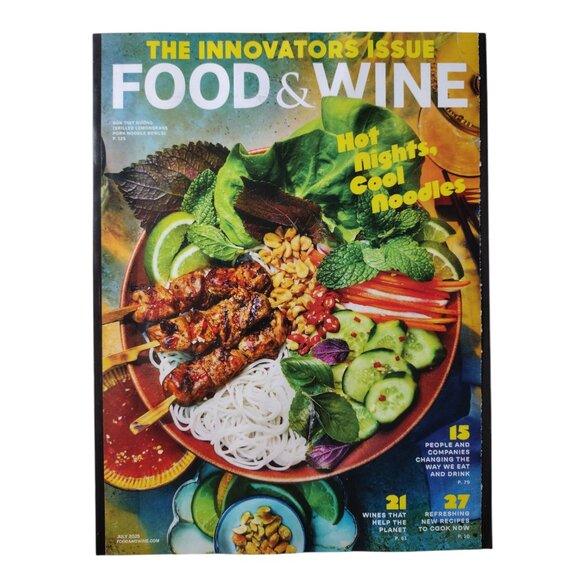 Food & Wine 6 Issue + 1 Bonus Magazine Bundle 2025 Recipes Tips Cooking Desert - Picture 4 of 10